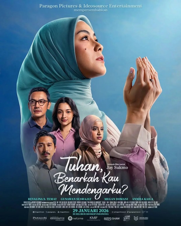 Film bioskop terbaru Tuhan, Benarkah Kau Mendengarku (2026)/Foto: Paragon Pictures
