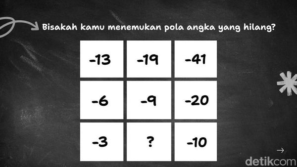 IQ Tinggi Tak Butuh Lama Pecahkan Teka-teki Ini, Bisa Jawab dalam 15 Detik?
