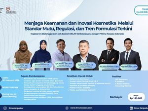 Kupas Tuntas CPKB dan Regulasi BPOM di Webinar Kosmetik Terakreditasi