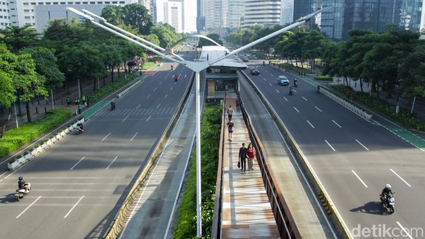 Jakarta Lengang Saat Libur Natal 2025