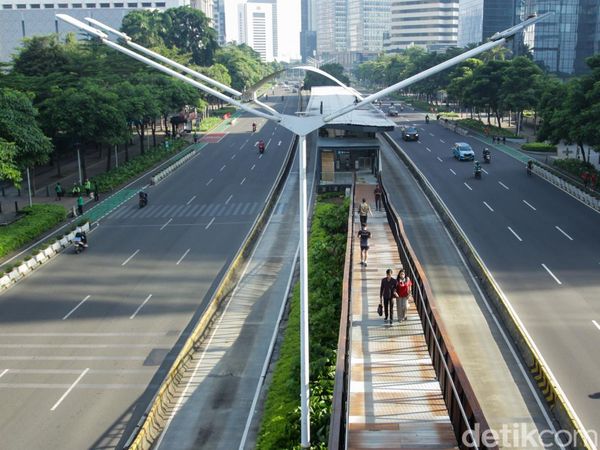 Jakarta Lengang Saat Libur Natal 2025