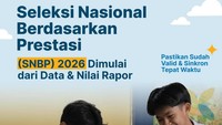 Jadwal Lengkap Pendaftaran-Pengumuman SNBP 2026, Cek Tahapannya di Sini