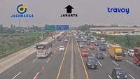 Libur Nataru, Lalin Tol Layang MBZ dan Tol Japek Padat di Sejumlah Titik
