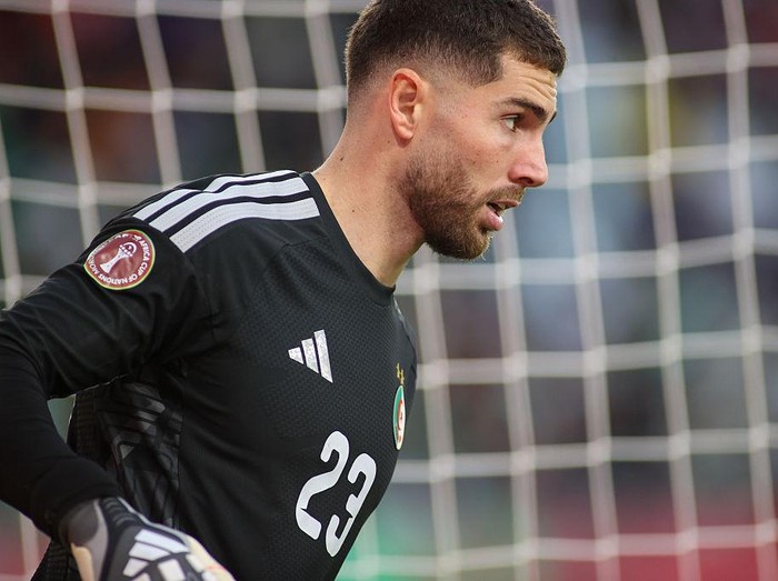 Rabat, Morocco - December 24: Algeria's Luca Zidane during the Africa Cup Of Nations Group E match between Algeria and Sudan at Moulay Hassan Stadium on December 24, 2025 in Rabat, Morocco. (Photo by Torbjorn Tande/DeFodi Images/DeFodi via Getty Images)