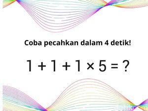Terlihat Sepele Tapi Bisa Bikin Otak Berasap, Konon Cuma IQ Super yang Bisa Jawab