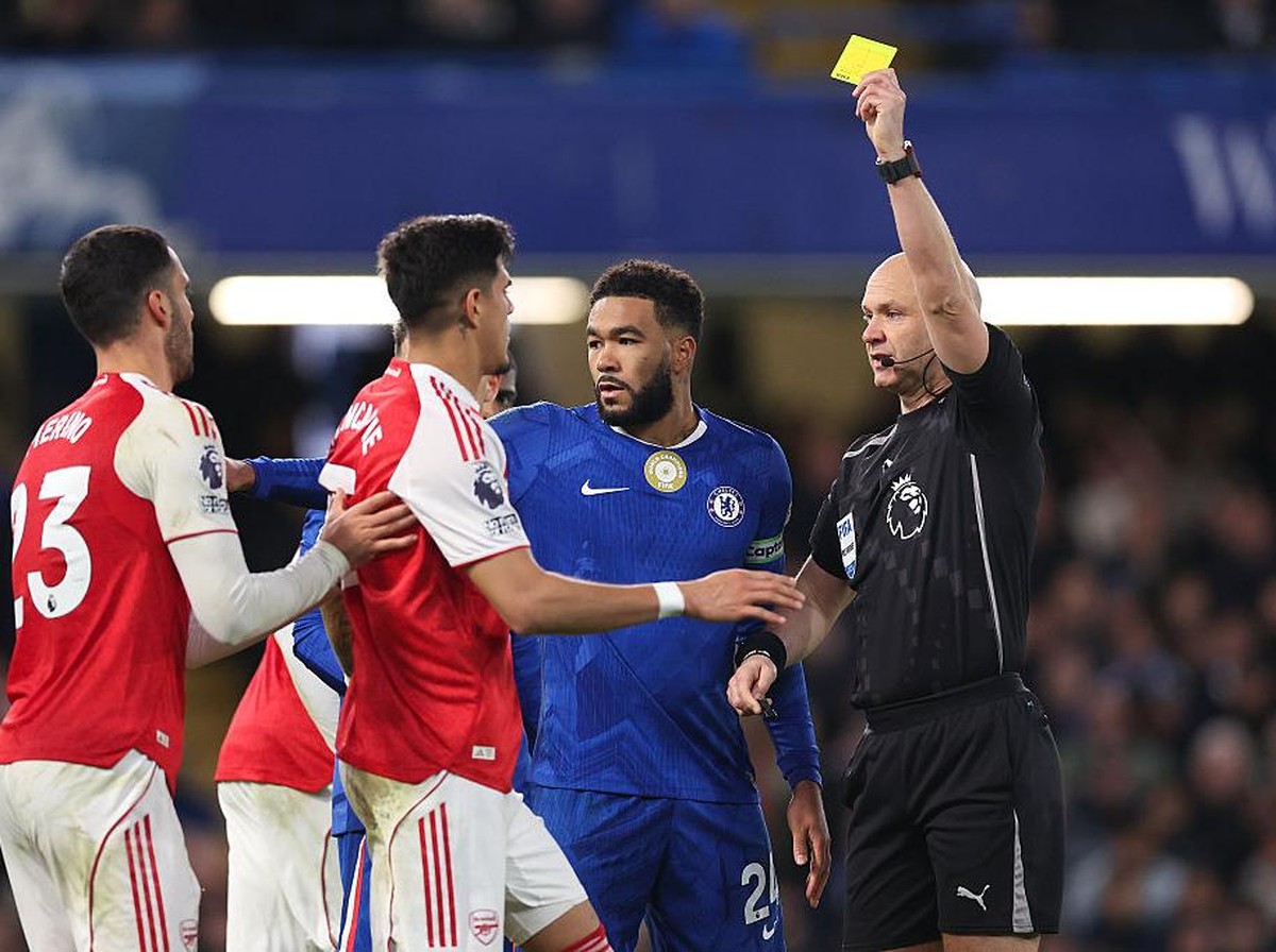 Arsenal jadi tim paling sedikit mendapat kartu kuning musim ini. (Getty Images/Catherine Ivill - AMA)