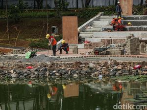 Pramono Targetkan Taman Bendera Pusaka Jaksel Diresmikan Bulan Depan