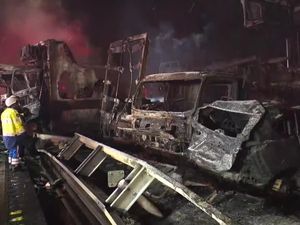 50 Kendaraan Tabrakan Beruntun di Jepang, 1 Tewas