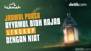 Jadwal Puasa Ayyamul Bidh Bulan Rajab