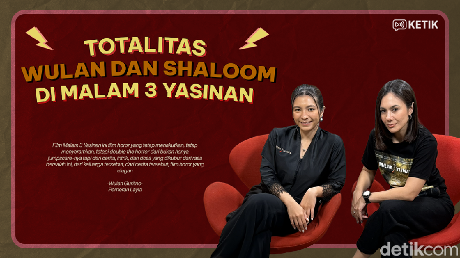 Video KETIK: Wulan Guritno-Shaloom Main Film Bareng-Bahas yang Bikin Berantem