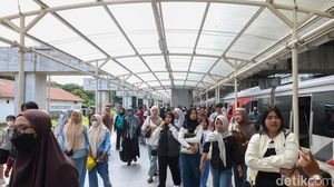 Lonjakan Penumpang KRL Jabodetabek Selama Libur Nataru