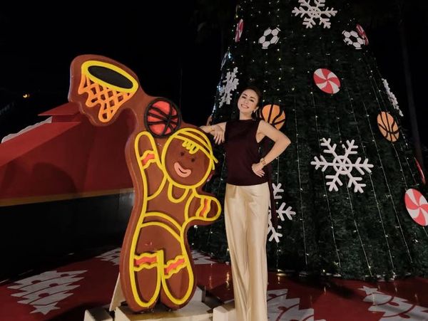 Intip Kemeriahan Momo Geisha Rayakan Natal dengan Kulineran di Dubai