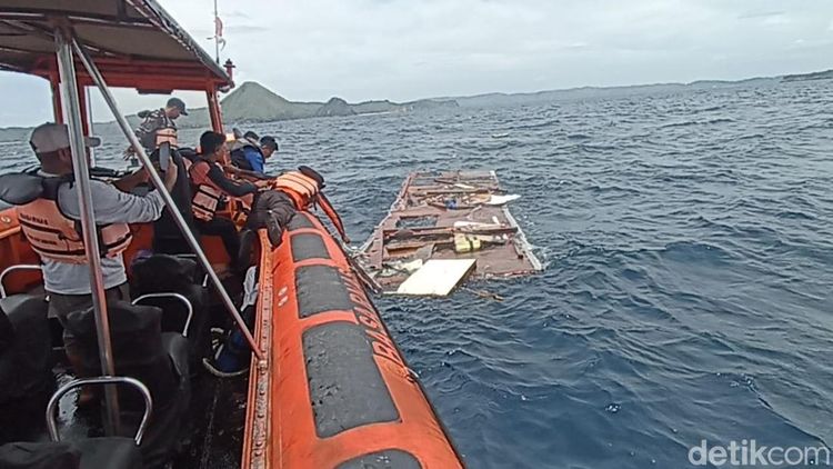 Pencarian 4 Turis Spanyol Tenggelam di Labuan Bajo Terganjal Cuaca Buruk