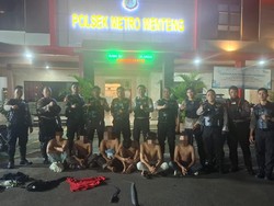 6 Orang Mau Tawuran di Menteng Jakpus Diciduk Polisi, Celurit Disita