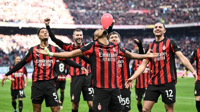 AC Milan Vs Hellas Verona: Nkunku Brace, Rossoneri Menang 3-0