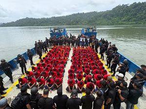 130 Napi High Risk Dipindahkan Lagi ke Lapas Nusakambangan