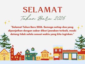 200 Ucapan Selamat Tahun Baru 2026 Menyentuh Hati, Lucu, hingga Penuh Doa