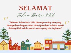 200 Ucapan Selamat Tahun Baru 2026 Menyentuh Hati, Lucu, hingga Penuh Doa