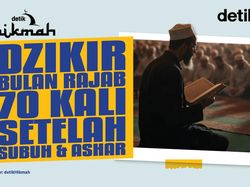 Dzikir Bulan Rajab: Arab, Arti dan Latin