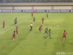 Babak Pertama PSS Sleman Unggul 1-0 atas Persipal