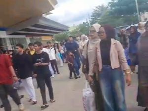 Citimall Prabumulih Terbakar, Ratusan Pengunjung Berhamburan Keluar