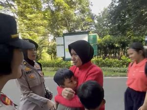 Respons Cepat Polresta Bogor, Anak Hilang Akhirnya Bertemu Ibunya