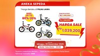 Banjir Diskon! Beli Sepeda di Transmart Full Day Sale Jadi Semurah Ini