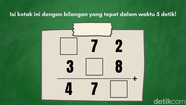 Coba Kerjakan Tes Pola Angka Ini, Pemilik IQ Tinggi Biasanya Mudah Menjawabnya