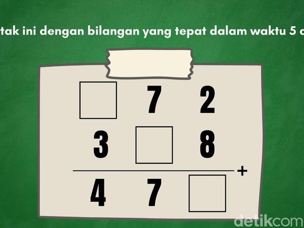 Coba Kerjakan Tes Pola Angka Ini, Pemilik IQ Tinggi Biasanya Mudah Menjawabnya