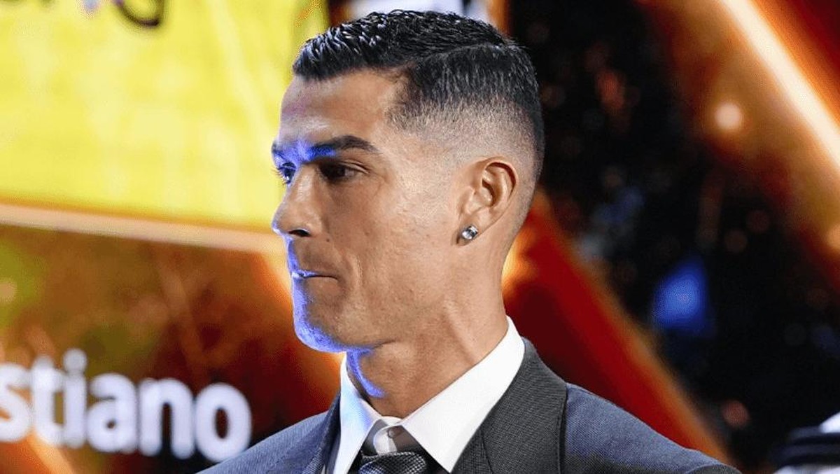 Cristiano Ronaldo meraih penghargaan di Globe Soccer Awards 2025. (Foto: dok. Twitter/@Globe_Soccer)