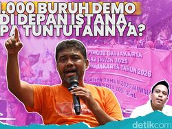 Protes Soal UMP DKI, 1.000 Buruh Berdemo Ramaikan Istana