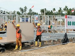 Huntara di Aceh Tamiang Dikebut, Pembangunan Nonstop 24 Jam