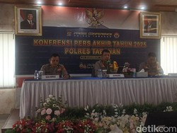 Polres Tabanan Tangani Seribu Lebih Kasus Sepajang 2025, Didominasi Lakalantas