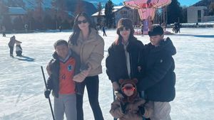 8 Foto Nia Ramadhani & Nagita Slavina Liburan Bareng ke Eropa