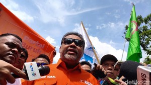 Massa Buruh yang Turun Aksi Hari Ini Sedikit, Said Iqbal Bilang Disengaja