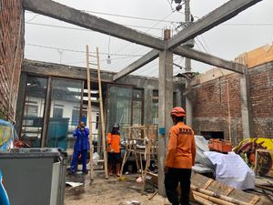 Puting Beliung di Petarangan Temanggung, Atap Rumah Beterbangan