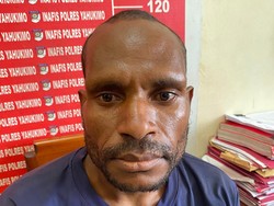 Tampang Pria Pembunuh Guru Melani Wamea di Yahukimo