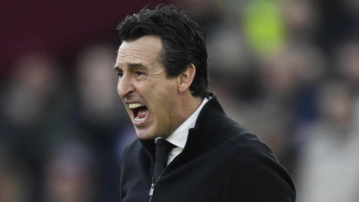 Unai Emery girang Aston Villa memetik 11 kemenangan kandang. (Foto: REUTERS/TONY O BRIEN)