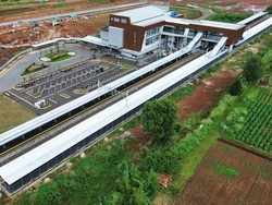 Parkiran hingga Lift Stasiun Jatake Sudah Siap, Tinggal Tunggu Kereta Berhenti