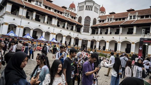 Wisata Sejarah Lawang Sewu Jadi Magnet Libur Akhir Tahun di Semarang