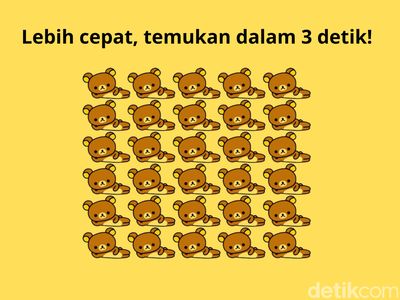 Cari Objek yang Berbeda di Gambar Ini, Sekilas Tampak Sama Semua