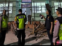 Atap Gedung Baru SMAN 1 Wiradesa Pekalongan Roboh, 2 Pekerja Terluka