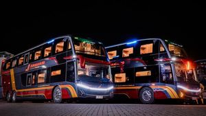 Intip Mewahnya Bus Double Decker Terbaru PO Juragan 99 Trans