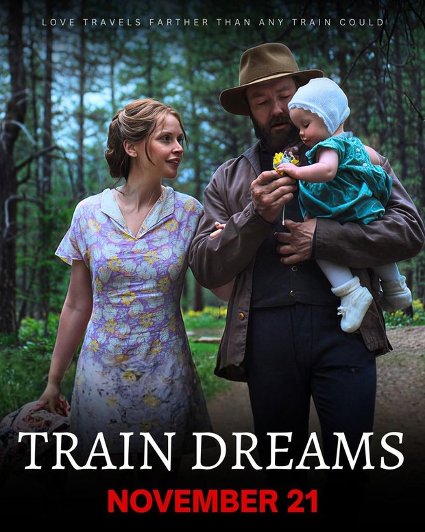 Film Train Dreams (2025)/Foto: Netflix Film Train Dreams (2025)/Foto: Netflix