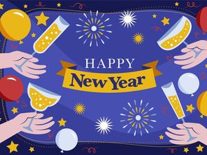 60 Kartu Ucapan Selamat Tahun Baru 2026: Kalimat Penuh Harapan dan Visualnya Unik