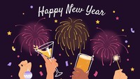 Happy New Year! Mars Baru Saja Tahun Baru ke-39