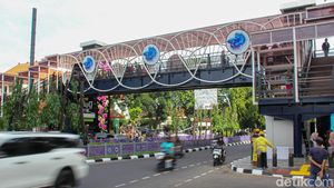 JPO Pesanggrahan Resmi Dibuka, Lengkap dengan Lift dan Desain Ikonik