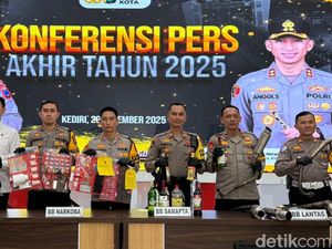 Kriminalitas di Polres Kediri Kota Naik, Pengungkapan Kasus Ikut Naik