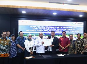 PHE Jambi Merang Alihkan 10% PI ke BUMD Sumsel
