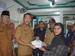 Pemkot Sibolga Salurkan Bantuan Dana Tunggu Harian Bagi Korban Bencana